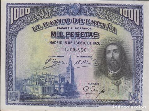 Billetes españoles alfonso xiii 1000 peseta Vendido en Subasta