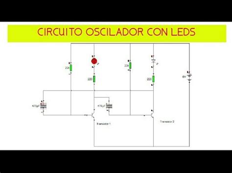 Simulaci N Circuito Encendido Y Apagado De Dos Leds Alternadamente Con