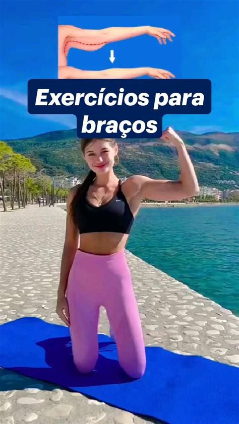 Exercícios Para Braços Exercícios Em Casa Emagrecer Perder Peso Braços