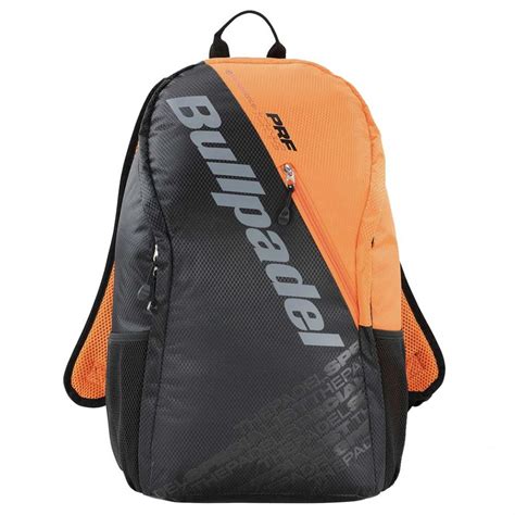 Sac Dos Bullpadel Performance Orange Noir Extreme Padel