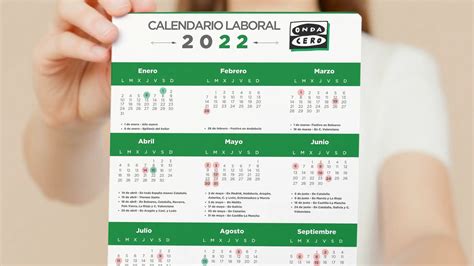 El Calendario Laboral 2022 Ya Es Oficial Estos Son Los Festivos Por