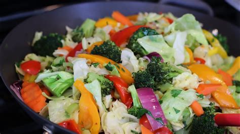 Simple Vegetable Stir Fry You Will Love Youtube