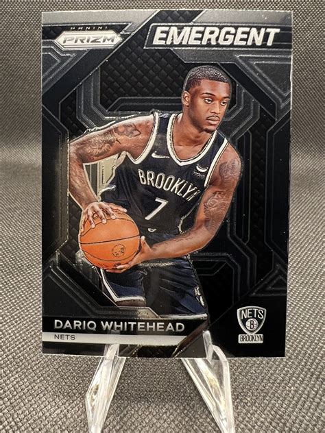 Panini Prizm Dariq Whitehead Emergent Brooklyn Nets Ebay