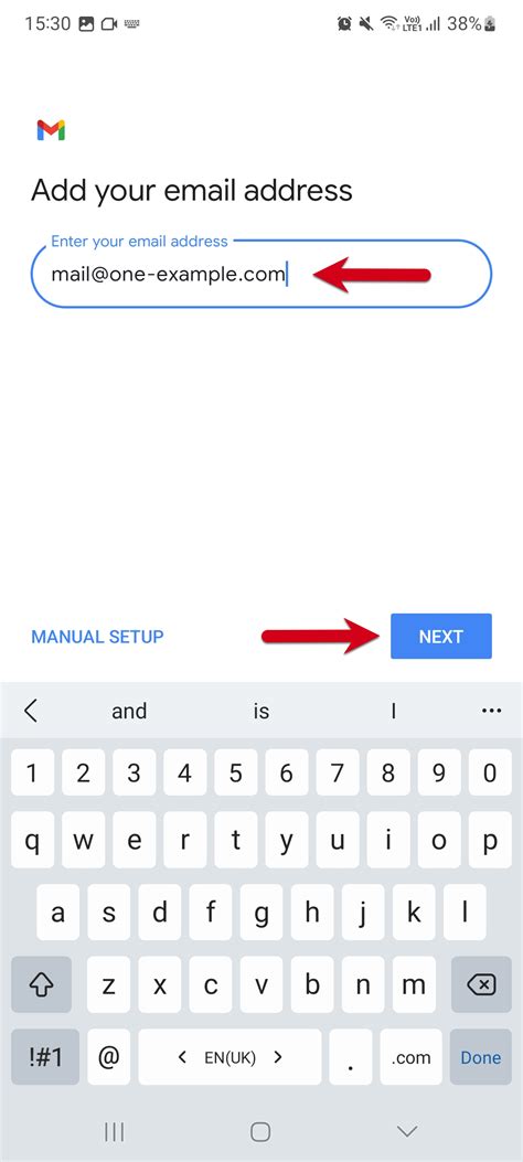 Setting Up Email In Gmail On Android Support