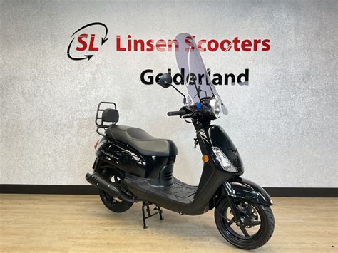 Sym Fiddle Ii Km H Zwart Linsen Scooters Gelderland