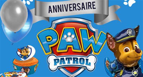 Anniversaire Pat Patrouille 4 Ans Okgo Net