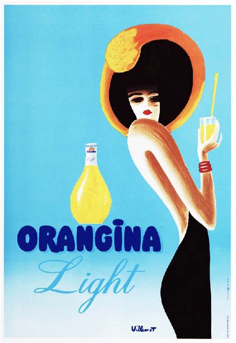 Orangina Vintage Poster