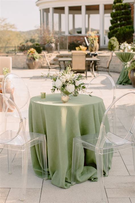 Gorgeous Rustic White And Sage Green Wedding Decor In 2024 Sage Green