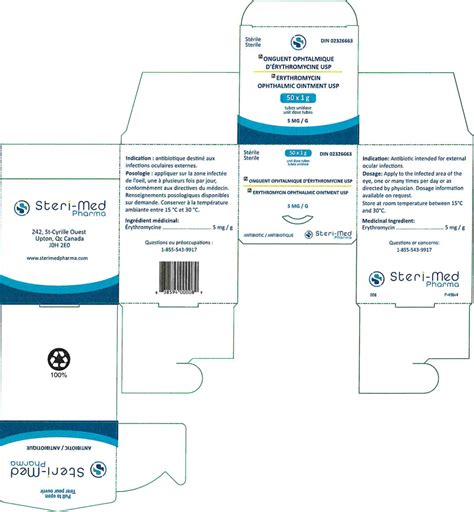 Erythromycin By Fera Pharmaceuticals LLC ERYTHROMYCIN Ointment