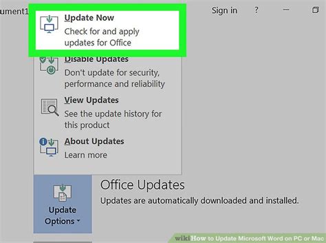 How To Update Microsoft Word On Pc Or Mac Steps