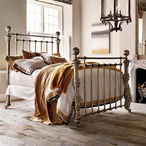 Dickens A Classic Victorian Bed But On A Grand Scale Crafted From Pure Brass With A Polished