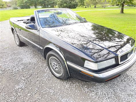 1990 Chrysler Tc By Maserati Available For Auction