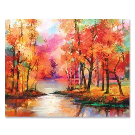 Canvas Art Landscape Stream – Craft N Color