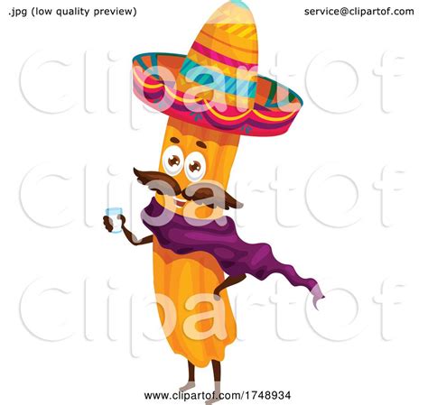 Mexican Churro Mascot By Vector Tradition Sm 1748934