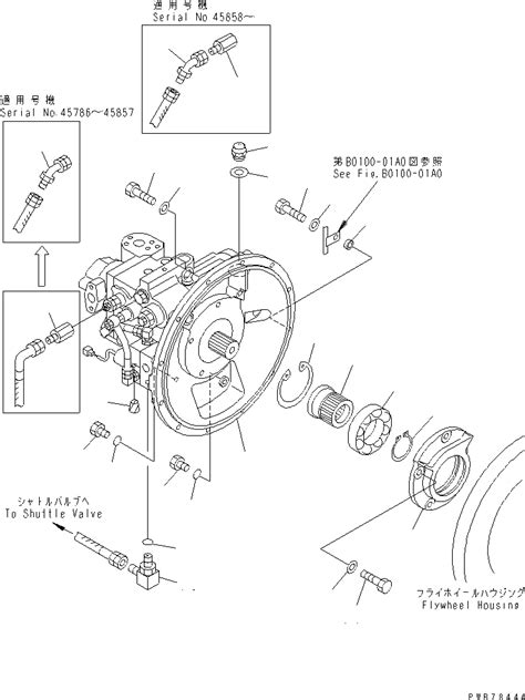 708 1L 00471 Komatsu PUMP ASS Y SEE FIG Y1600 21A0D