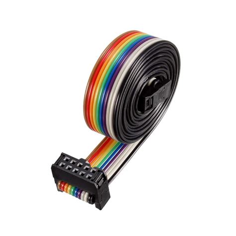 Amazon Uxcell Idc Rainbow Wire Flat Ribbon Cable P A Type Fc Fc