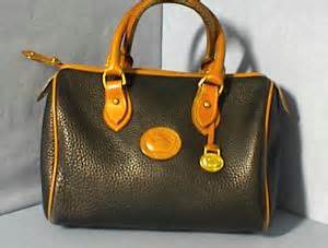 Bag Dooney Bourke Usa Black Tan Leather Dr Hand Bags Purses At