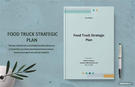 Free Food Truck Plan Templates Editable And Printable