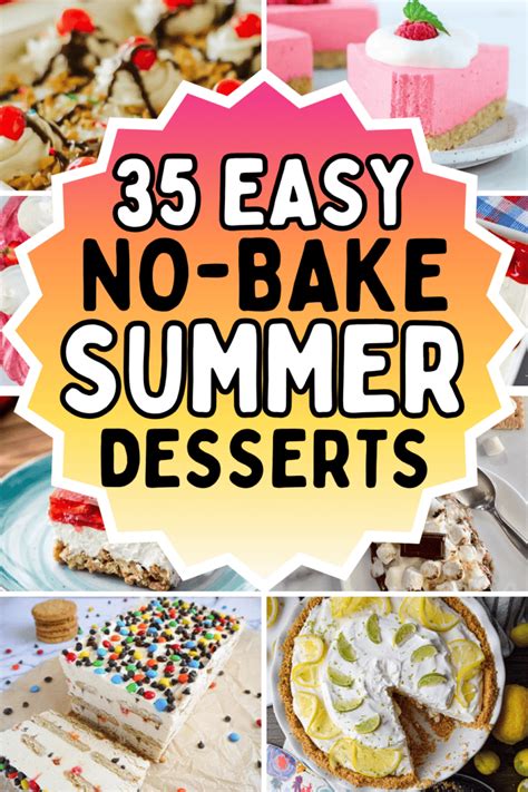 35 Easy No Bake Summer Desserts To Sweeten The Season