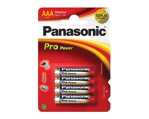 Panasonic Alkaline Batteries X Aaa Lr V Regin Products Ltd