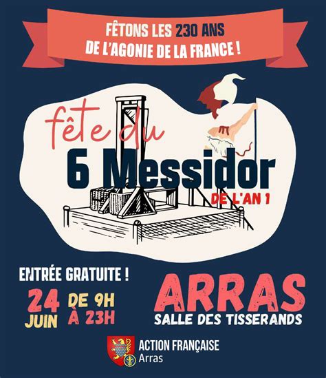 Action Française Arras on Twitter Nous fêtons les 230 ans de l