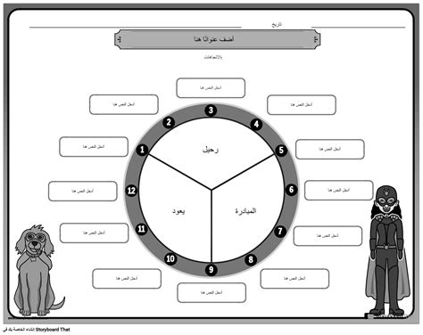 ورقة عمل رحلة البطل Storyboard Por Ar Examples