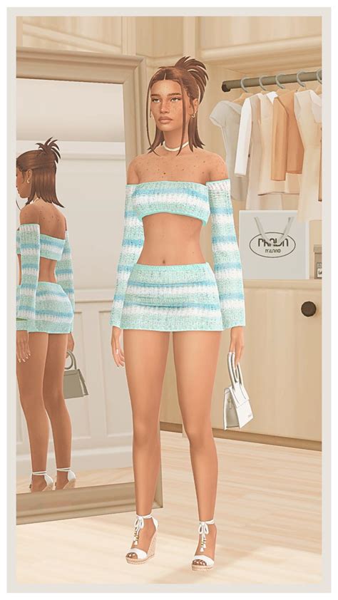 Bbygyal Sims Clothing Sims Mods Clothes Hot Weather Outfits