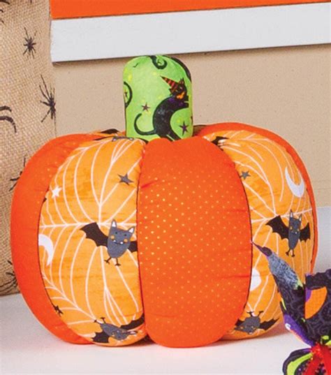 8 Stuffed Pumpkin At Halloween Sewing Projects Halloween