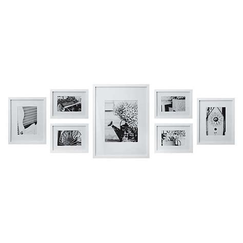 Gallery Perfect Multi Aperture Photo Frame Set 7 Photo Picture