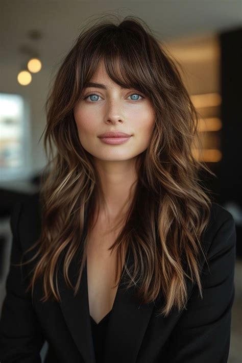 52 Trendy Easy Long Layered Hair With Bangs For 2024 Artofit