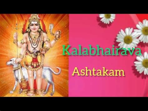 Kalabhairava Ashtakam In English Lyrics Kalabhairava Stotram