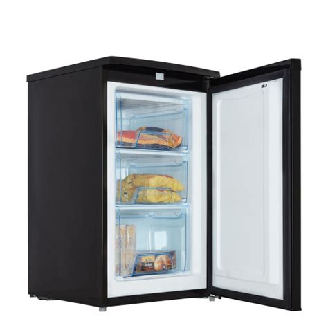 Cookology UCFZ68BK 50cm Freestanding Undercounter Freezer In Black 68