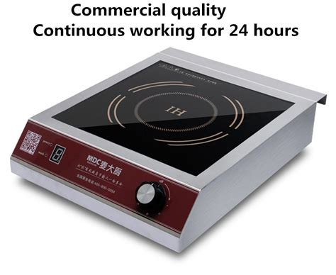 Mdc 3500 Watt Commercial Induction Cooktop Burner Induction Hot Plate