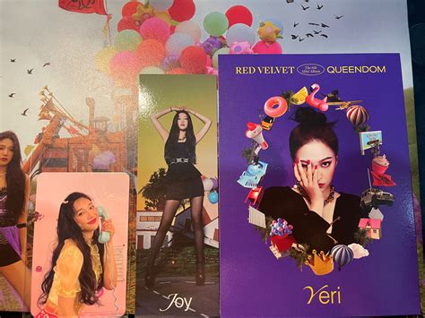 RED VELVET QUEENDOM OFFICIAL INCLUSIONS Hobbies Toys Collectibles