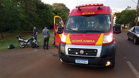 Carro E Moto Batem Na Rua Pio XII No Cancelli CGN O Maior Portal