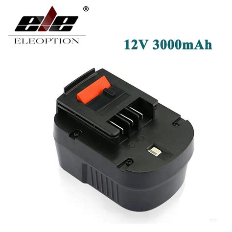 Eleoption V Mah Ni Mh Replacement Power Tool Battery For Black