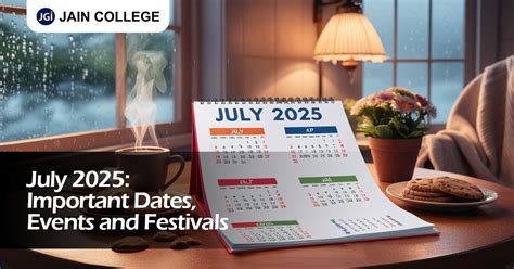 July 2025: Important Dates, Events and Festivals