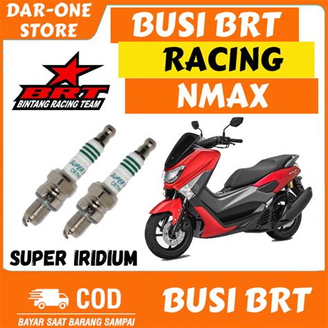 Jual BUSI SUPER IRIDIUM BRT RACING YAMAHA NMAX DRAT PANJANG ORIGINAL