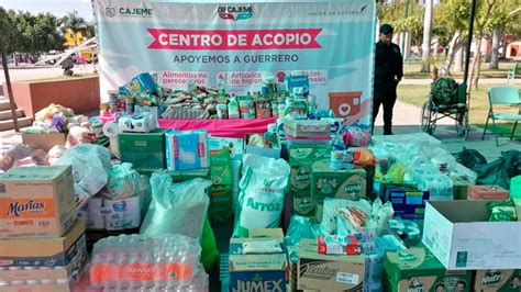 Instalan En Cajeme Centros Para Recolectar Ayuda A Afectados Por Otis