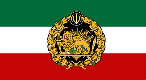 Iranian Republic of Pahlavi Republic flag by TimiLodeOnDeviantArt on DeviantArt