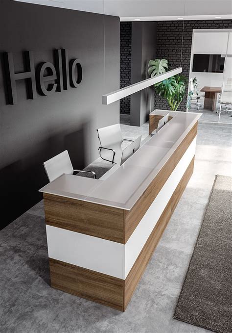 Office Reception Desk Single Person Reception Desk Two Person Reception