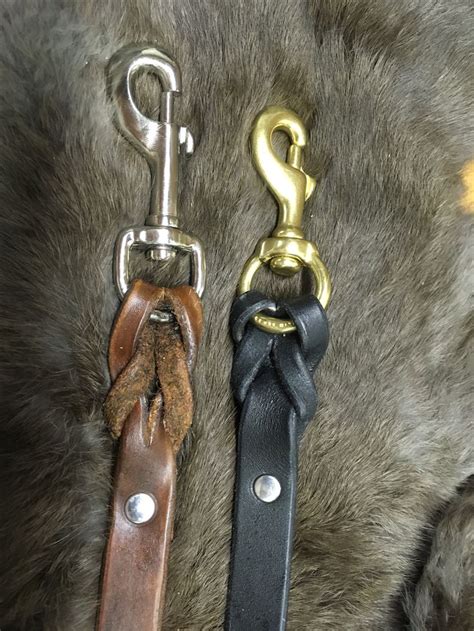 hand  leather dog leashes