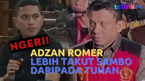 Eks Ajudan Tidak Berani Berkata Jujur Karena Masih Takut Dengan Ferdy