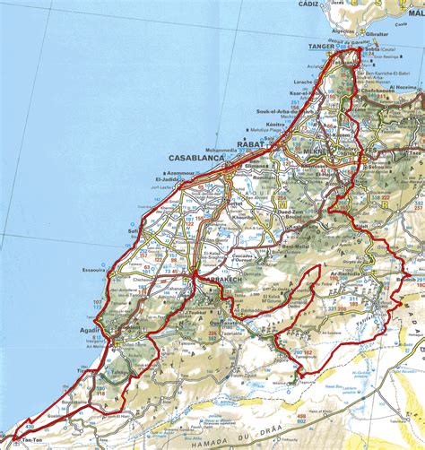 Marrocos Mapas Geográficos do Marrocos Enciclopédia Global