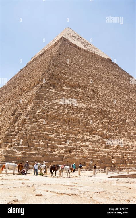 Pyramide de Khafré également connu sous le nom de pyramide de Khéphren