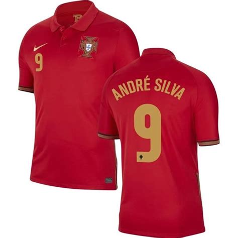 Camisetas Portugal Andre Silva 9 Primera Equipación 2021 camisetas