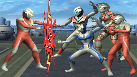 ULTRAMAN TIGA POWER VS ULTRAMAN JAHAT EVIL TIGA IMITATION DYNA FAKE