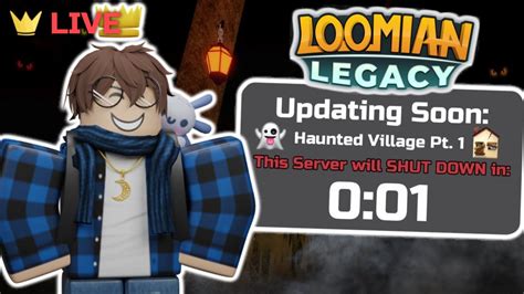 VOD Playing The Loomian Legacy Haunted Village Event YouTube