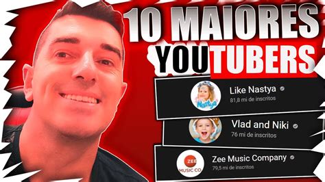 Eles São Incríveis Os Maiores Canais do Mundo no Youtube YouTube