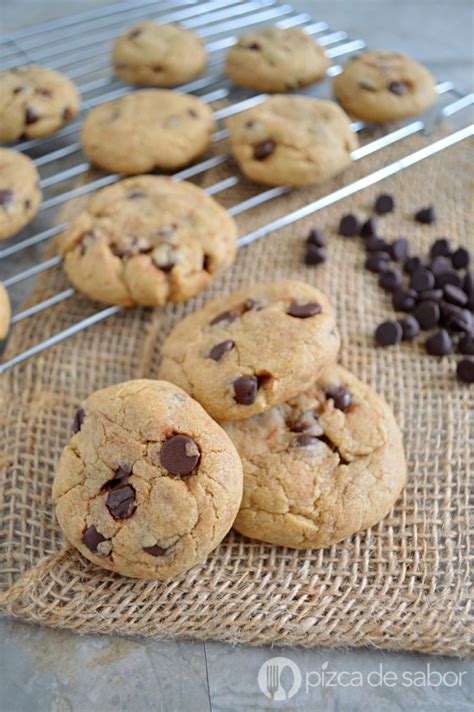 Galletas Con Chispas De Chocolate Pizca De Sabor